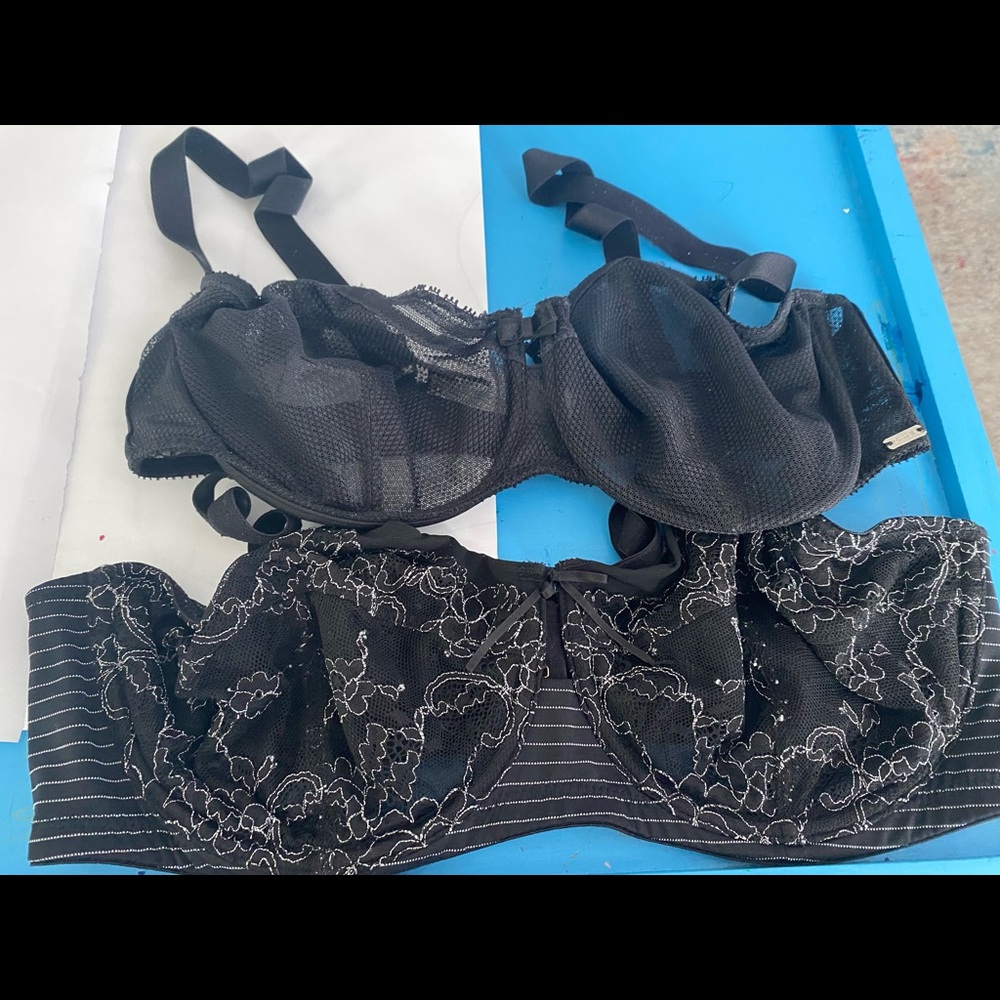 Ashley Graham and Chantelle 38DD bra Bundle